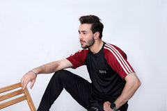 Crimson Noir Summer Track Suit