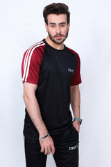 Crimson Noir Summer Track Suit