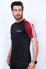 Crimson Noir Summer Track Suit
