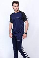 Cobalt Contrast Summer Track Suit