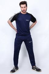 Cobalt Contrast Summer Track Suit