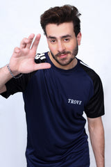 Cobalt Contrast Summer Track Suit