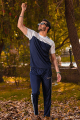 Azure Breeze Summer Track Suit