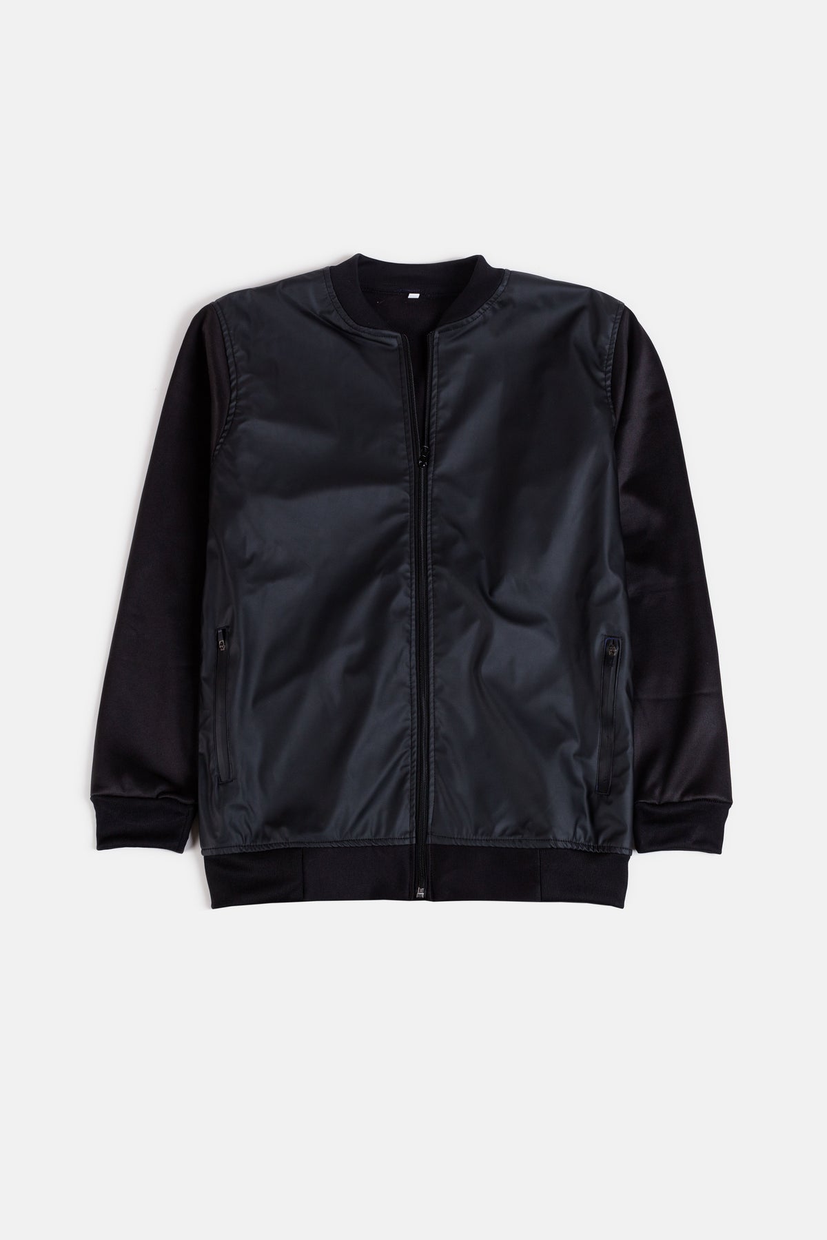 Black Rexine Jacket
